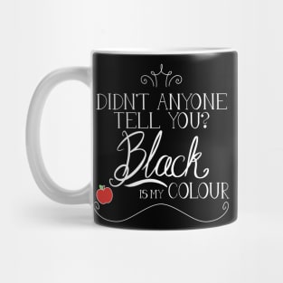 Black is my colour Mug